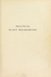 Front cover of Practical plant biochemistry by Onslow, Hon. Muriel Wheldale Mrs.
