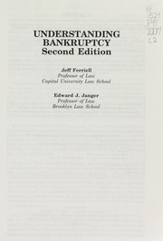 Front cover of Understanding bankruptcy by Jeffrey Thomas Ferriell