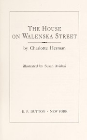Cover of The house on Walenska Street by Charlotte Herman