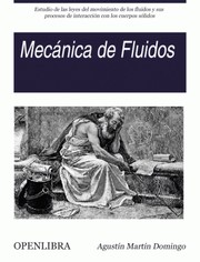 Front cover of Apuntes de mecánica de fluidos by Agustín Martín Domingo