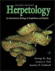 Front cover of Herpetology by George R. Zug