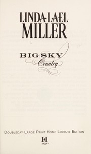 Front cover of Big sky country by Linda Lael Miller