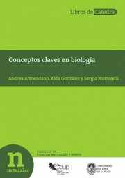 Front cover of Conceptos claves de biología by Andrea Armendano