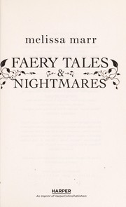Front cover of Faery tales & nightmares by Melissa Marr