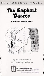 Cover of The elephant dancer by Jessica Sarah Gunderson