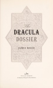 Cover of The Dracula dossier by James Reese