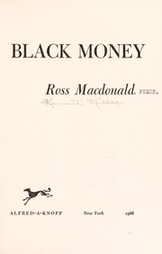 Cover of Black money by Ross Macdonald
