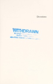 Cover of Devotions by Bruce Smith
