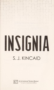 Front cover of Insignia by S. J. Kincaid