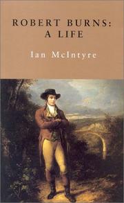 Cover of Robert Burns by Ian McIntyre