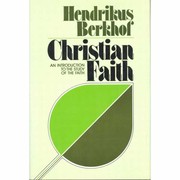 Front cover of Christelijk geloof by Hendrikus Berkhof