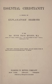 Front cover of Essential Christianity by Hugh Price Hughes