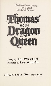 Front cover of Thomas and the dragon queen by Shutta Crum