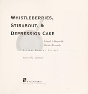 Front cover of Whistleberries, stirabout, & depression cake by Edward B. Reynolds