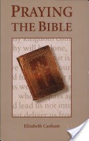 Cover of Praying the Bible by Elizabeth Canham