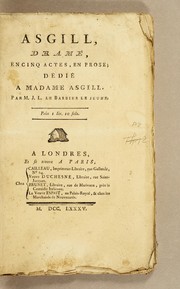 Cover of Asgill by J. L. Le Barbier