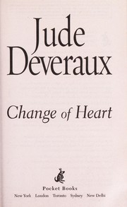 Front cover of Change of heart by Jude Deveraux