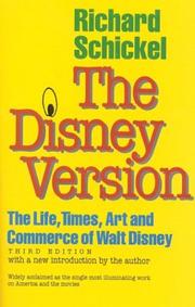 Cover of The Disney version by Richard Schickel
