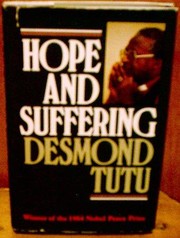 Cover of Hope and suffering by Desmond Tutu