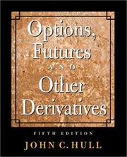 Front cover of Options, Futures, and Other Derivatives by John C. Hull