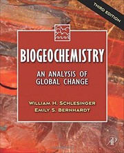 Front cover of Biogeochemistry : an analysis of global change - 3. edición. by William H. Schlesinger