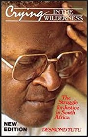 Cover of Crying in the wilderness by Desmond Tutu