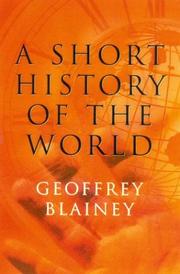 Cover of A Short History of the World by Geoffrey Blainey