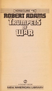 Front cover of Trumpets of war by Robert Adams