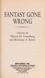 Cover of Fantasy gone wrong by Martin H. Greenberg