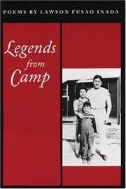 Front cover of Legends from Camp by Lawson Fusao Inada