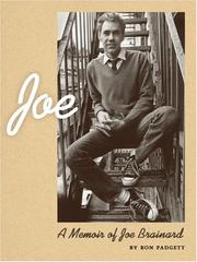 Cover of Joe by Ron Padgett