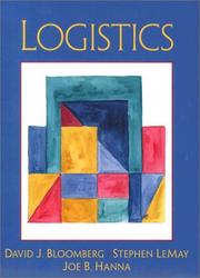 Cover of Logistics by David J. Bloomberg