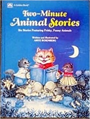 Front cover of Two-minute Animal Stories by Golden Books