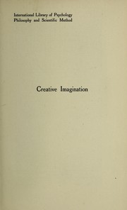Cover of Creative imagination by Downey, June Etta