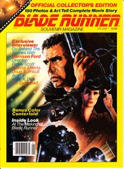 Front cover of Blade Runner Souvenir Magazine by Vic Bulluck