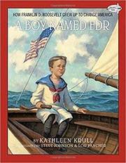 Front cover of A boy named FDR by Kathleen Krull