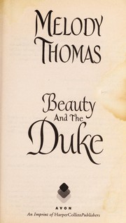 Front cover of Beauty and the Duke by Melody Thomas