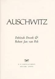 Cover of Auschwitz by Deborah Dwork