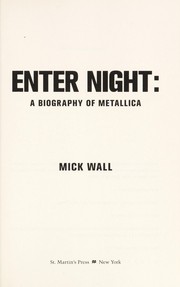 Cover of Enter night by Mick Wall