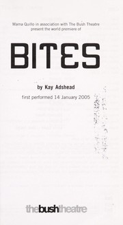 Cover of Bites by Kay Adshead