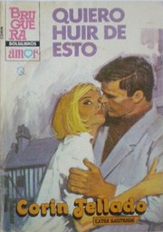 Front cover of Quiero huir de esto by Corín Tellado