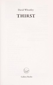 Cover of Thirst by Wheatley, David