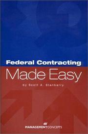 Cover of Federal Contracting Made Easy by Scott A. Stanberry