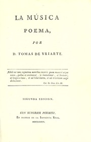 Front cover of La música by Tomás de Iriarte