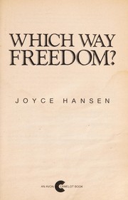 Cover of Which Way Freedom by Joyce Hansen