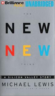 Cover of New New Thing, The by Michael Lewis