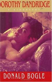 Cover of Dorothy Dandridge by Donald Bogle