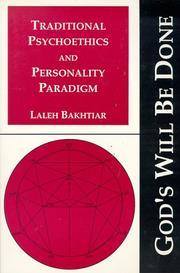 Front cover of Traditional psychoethics and personality paradigm by Laleh Bakhtiar