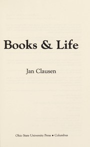 Front cover of Books & life by Jan Clausen