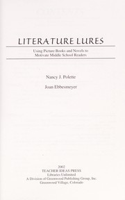 Cover of Literature lures by Nancy Polette